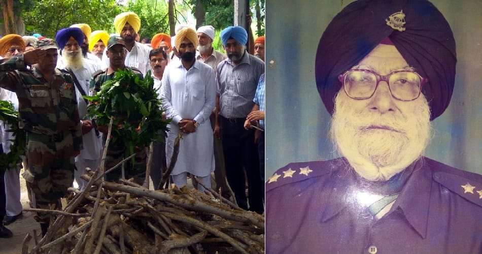 border movie real hero and 1971 indo pak war soldier subedar ratan singh funeral in kapurthala