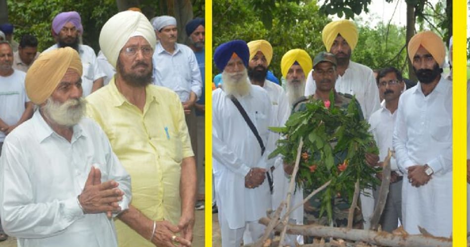 border movie real hero and 1971 indo pak war soldier subedar ratan singh funeral in kapurthala