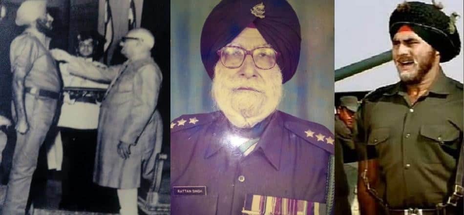 border movie real hero and 1971 indo pak war soldier subedar ratan singh funeral in kapurthala