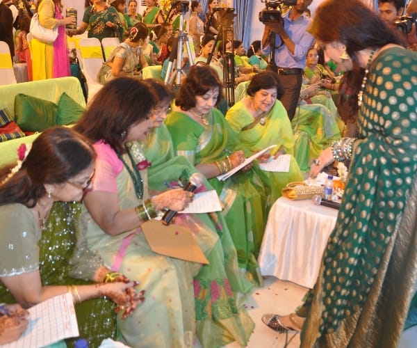 teez utsav celebration in Lucknow.