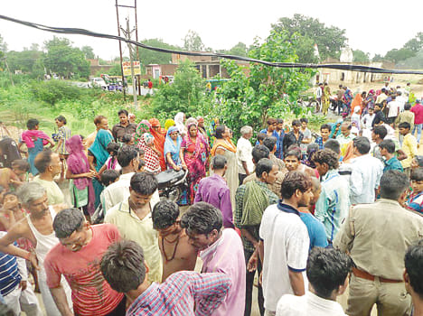 Loder bruised woman fell from the bike, death