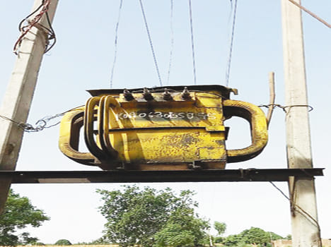 45 transformer blew four times a day