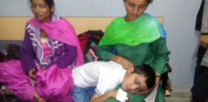 16 injured in Private bus accident at mandi.