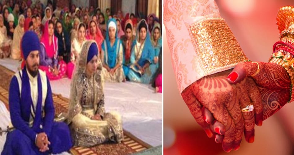 marriage, ajab gajab marriage, unique marriage, unique marriage of sikh couple, weird people