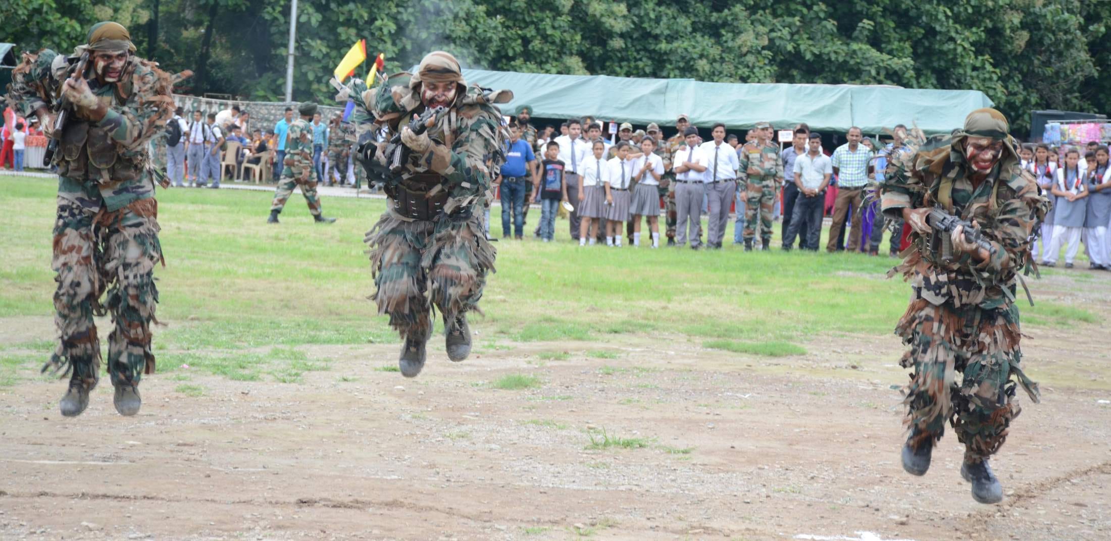 photos of army fair in dehradun.