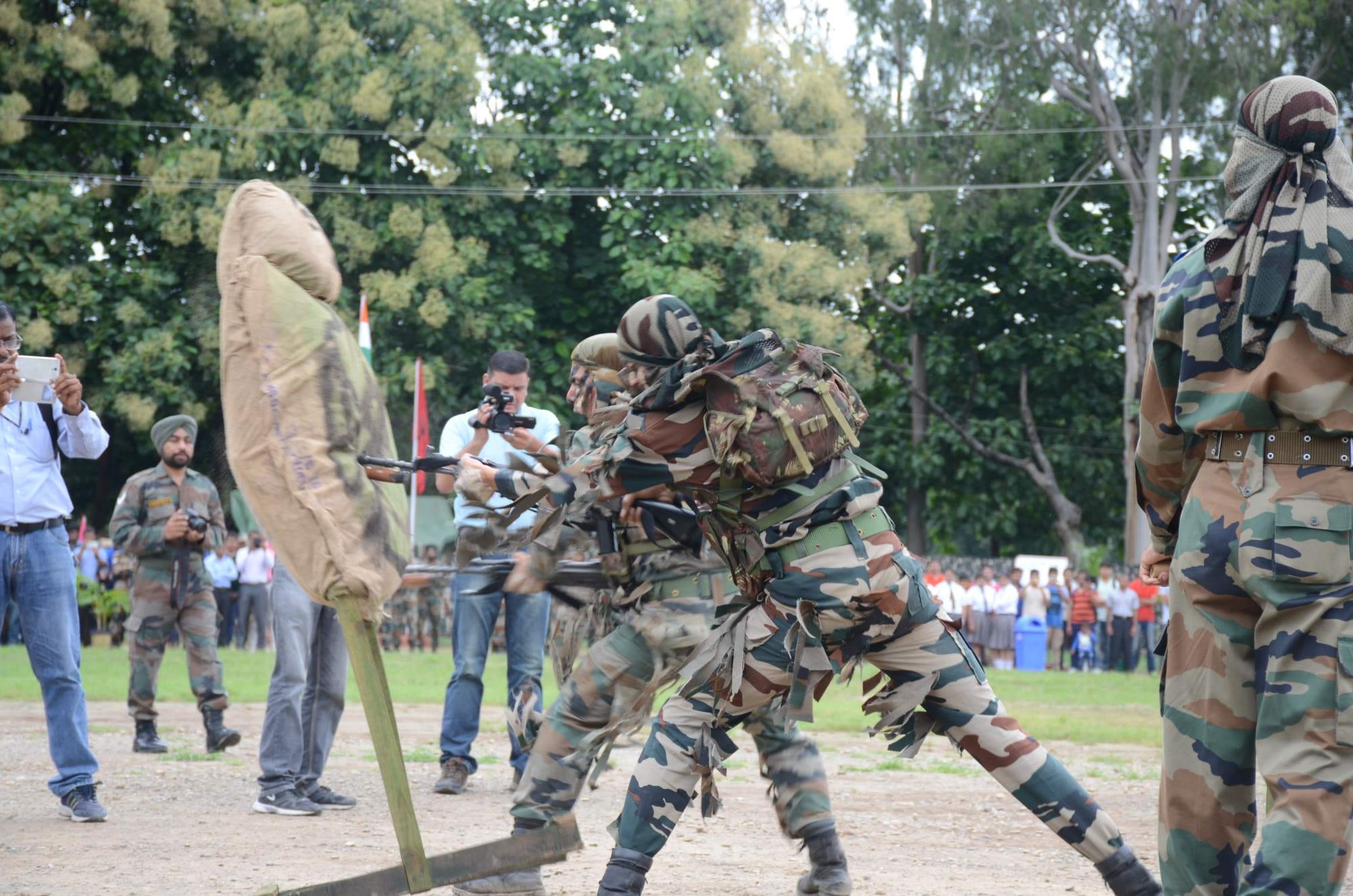 army recruitment rally in garhwal region