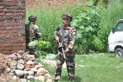 ARMY DESTROYED TERRORIST CAMP IN TRAL RECOVERS AMMUNATION