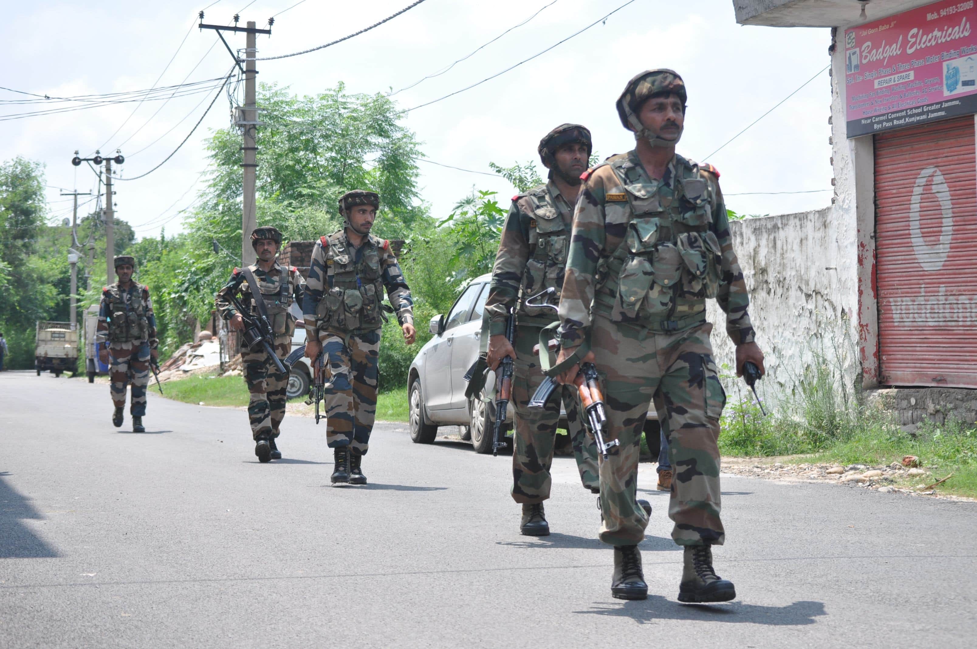 search opration in jammu