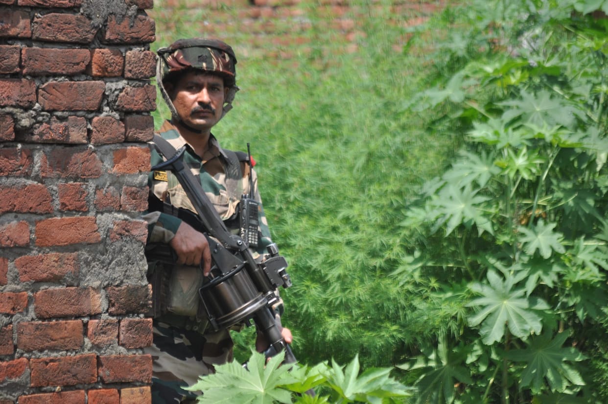 army Drill in jammu