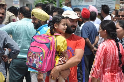 army Drill in jammu