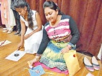  rakhi making, competition, students, kaithal