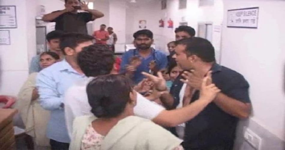 Students returning home by bus and beaten with hockey sticks