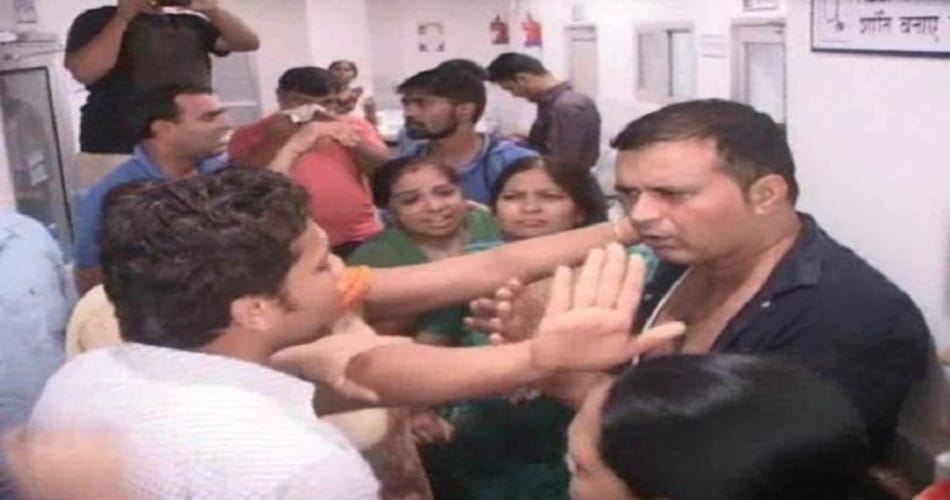 girl child death in hospital doctor beaten by parents, yamuna nagar, haryana, Chandigarh, 