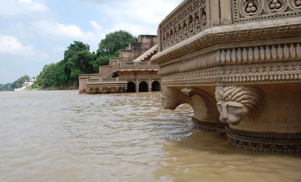 Ganga came near coastal villages