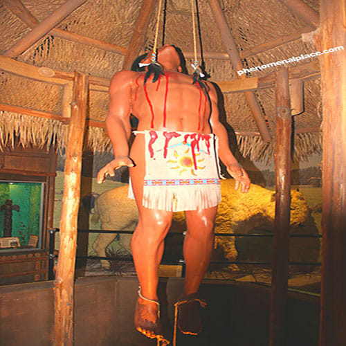 torture religious ceremony of the Mandan tribe