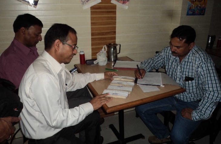 new food Sampling in Almora