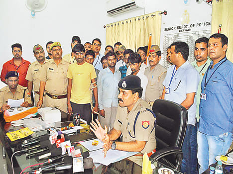 Antrjnpdiy highway robbers arrested seven members of the gang