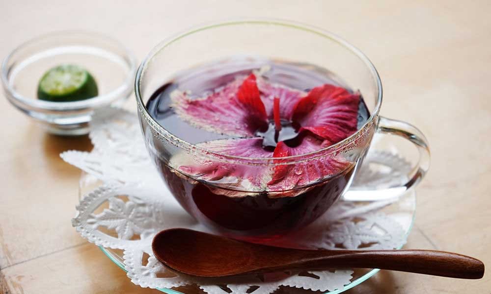 not only rose but hibiscus flower also  beneficial for hair and skin here is the method to use it