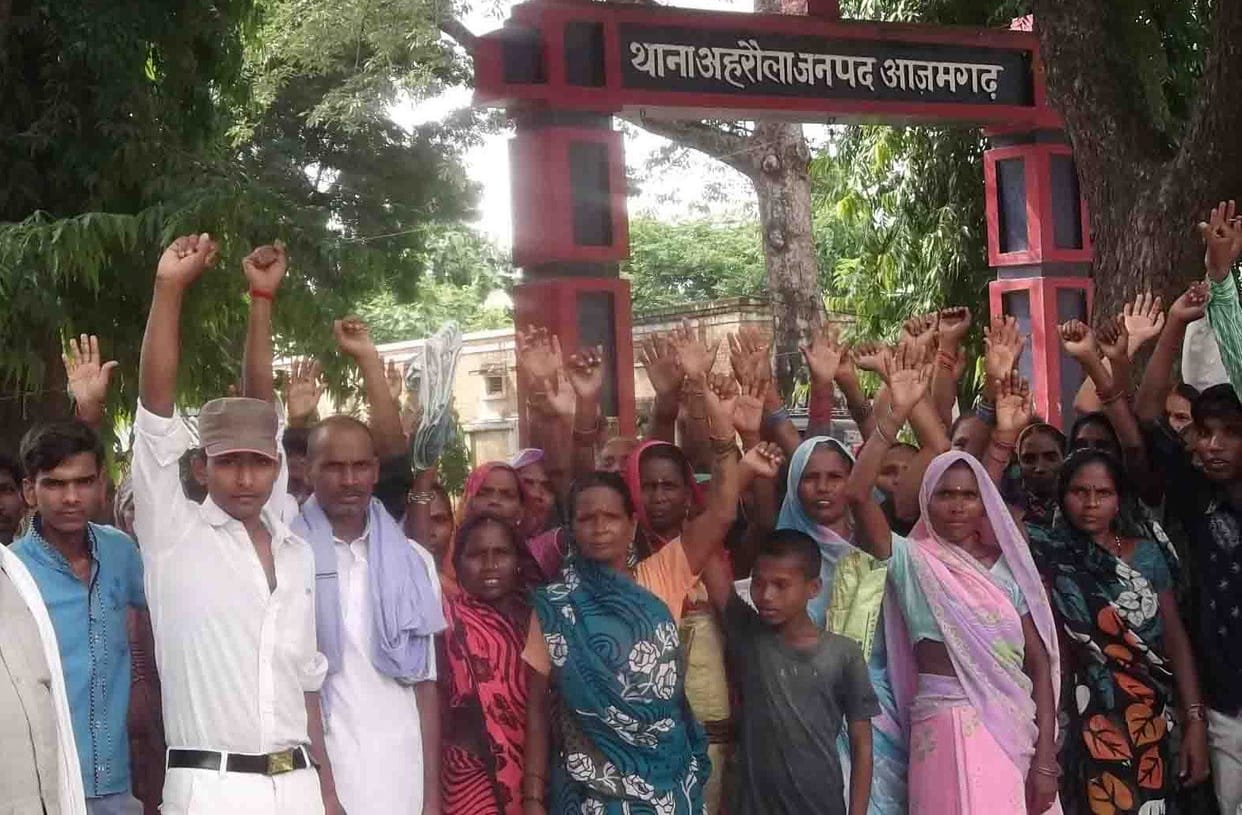  Hoop police station for the release of the young man