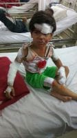 light strikes, family  injured, light strike, badli