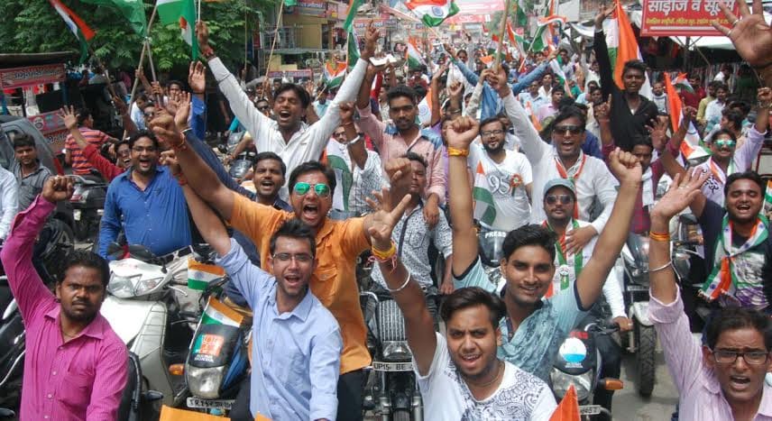 Bike rally in Maa tujhe pranam in Meerut