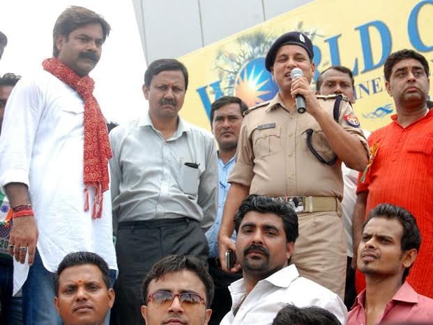 Bike rally in Maa tujhe pranam in Meerut