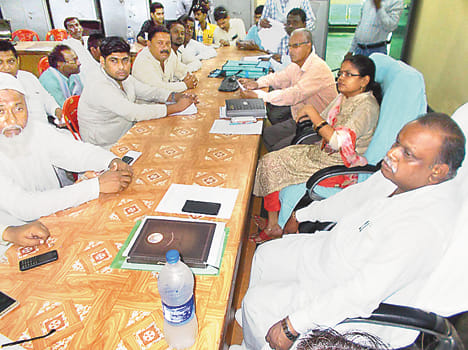 Board meeting remained inconclusive due to uproar