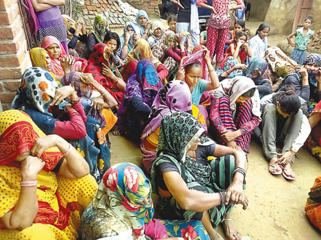 womanr burnt for dowry