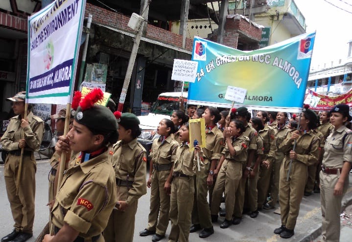 NCC rallied in almora