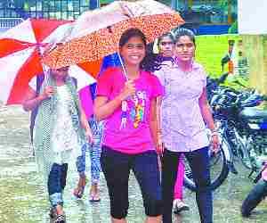Rain brings respite from scorching heat