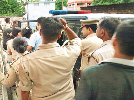 Police caught Bajaria sex racket
