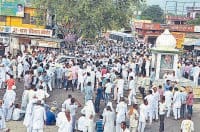 farmers raily, road block, demanding, kaithal