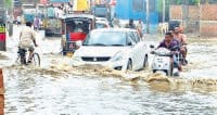 raining, water logging, people, kaithal