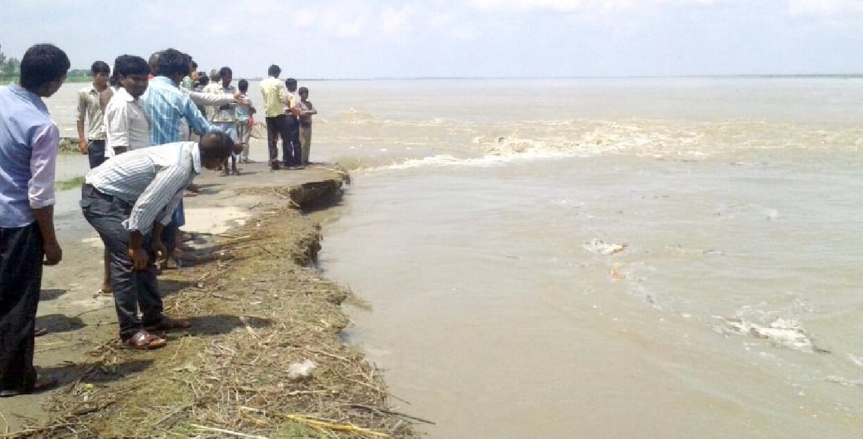Ghagra and Sharda rivers continued to create havoc