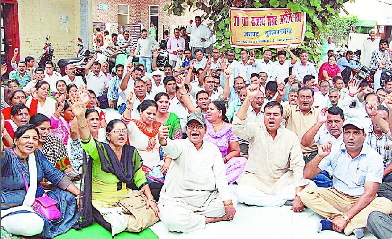 State workers' strike