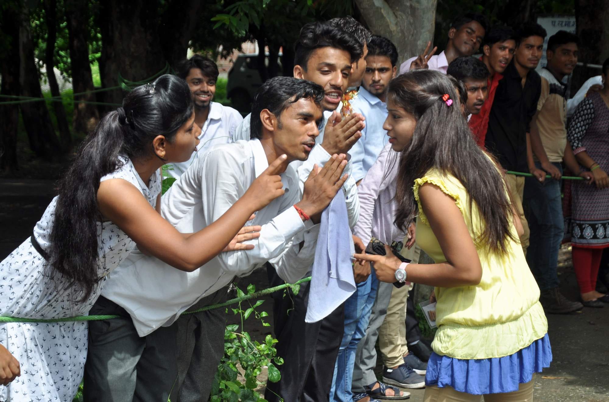 campaign for students union election.