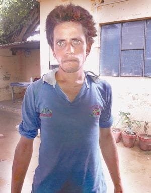 Suspicious man entered the Air Force area , arrested