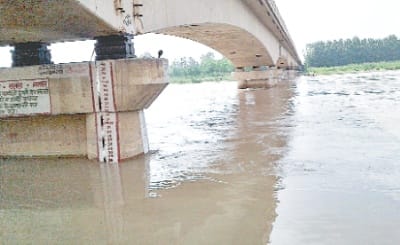 yamuna water level increase