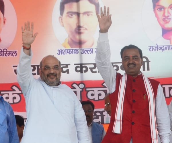 amit shah in kakori in Uttar Pradesh.
