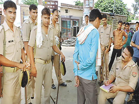 Spinning in the district, police suspected