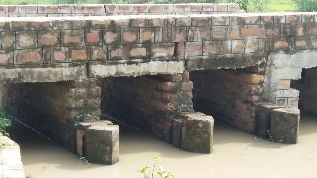 In just two years the bridge cracks