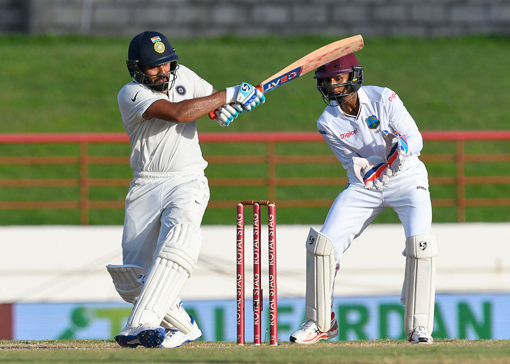 India Vs West Indies 3rd Test Day Four Stumps