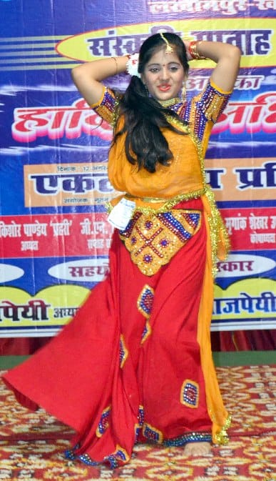 Participants in solo dance caused a splash