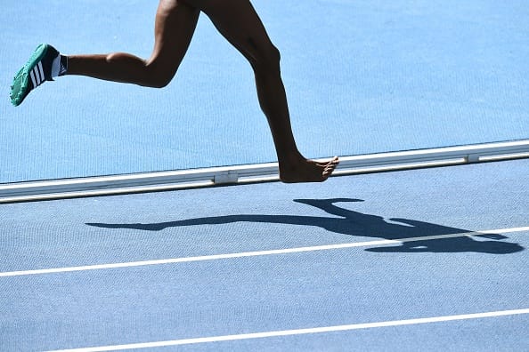 inspirational run by Ethiopian athlete 