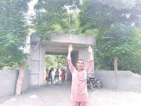 jind, harayana, electric wire, school, pond,  harayana