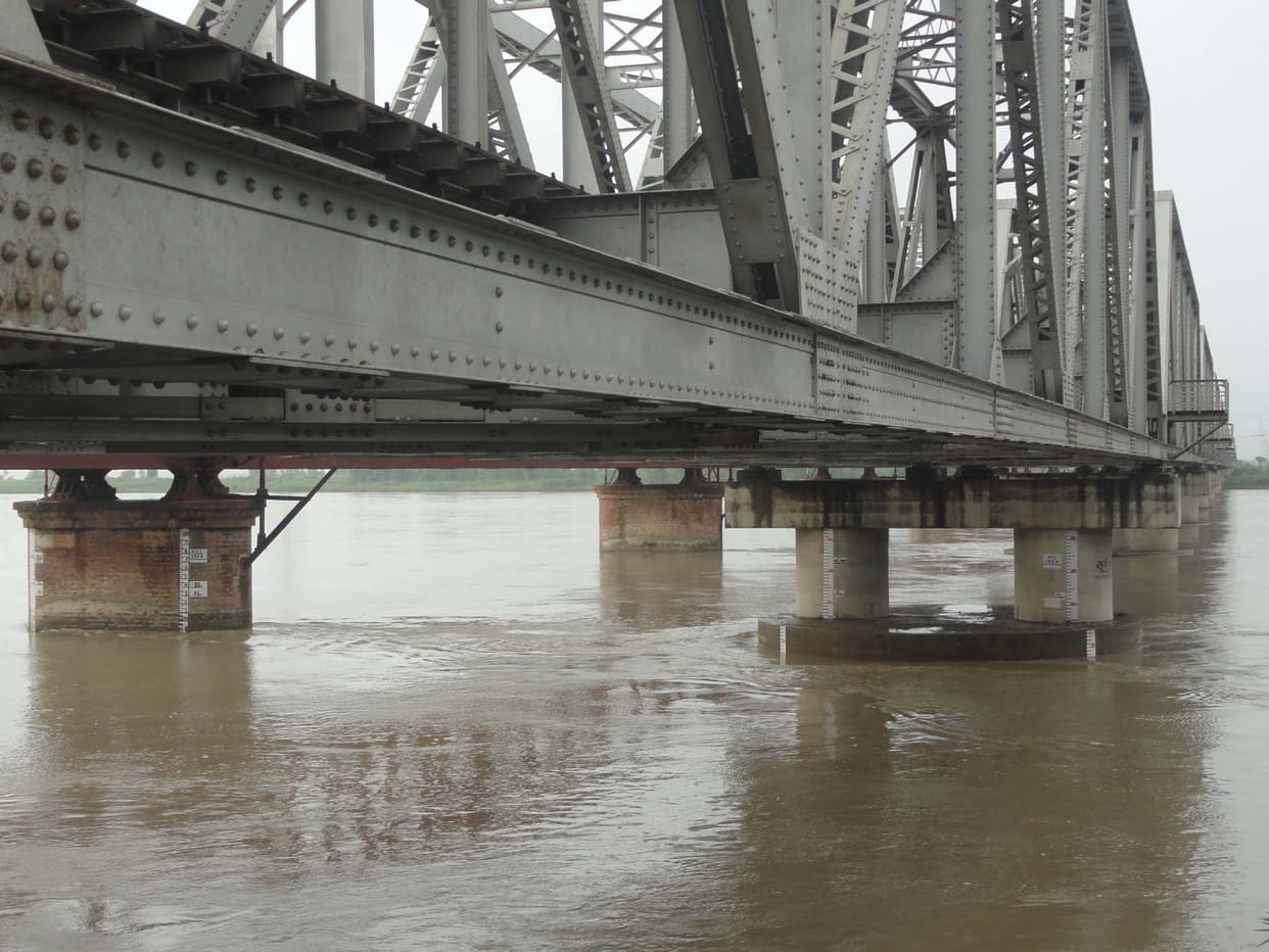 Ganga advancing toward danger.