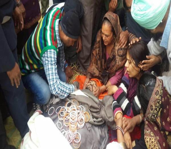 like taran taran martyr gursewak singh, ambala boy gursewak singh got martyrism in pathankot