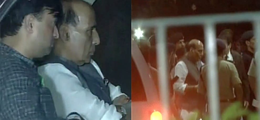 rajnath singh reach fortis hospital to meet brajpal teotia