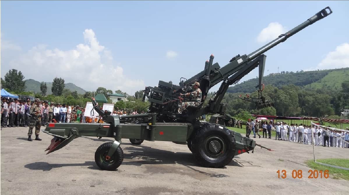 arms exhibition by army