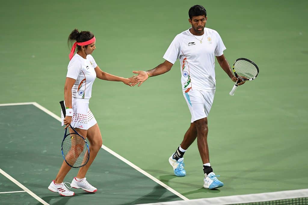Sania Mirza And Rohan Bopanna Advances To Semi Finals In Rio Olympics
